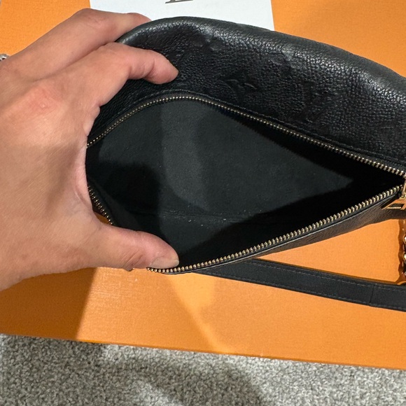 Louis Vuitton High Rise PM Black Monogram Empreinte Crossbody Bag - Picture 10 of 11
